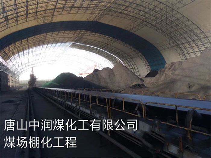 潍坊中润煤化工有限公司煤场棚化工程